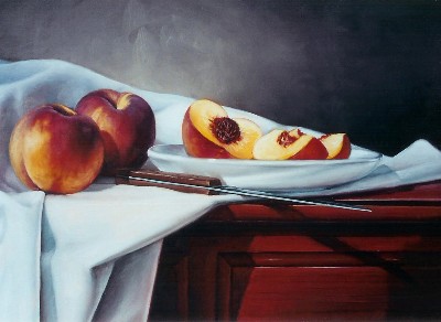 Sliced Peaches